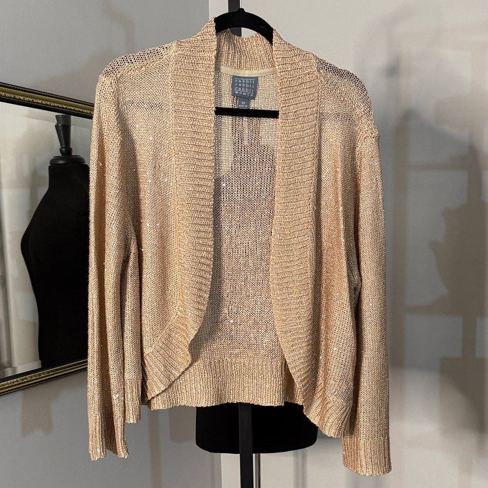 Elegant Women's Gold Sweater